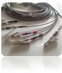 Cable de ECG veterinario con pinzas Cable de ECG veterinario con pinzas