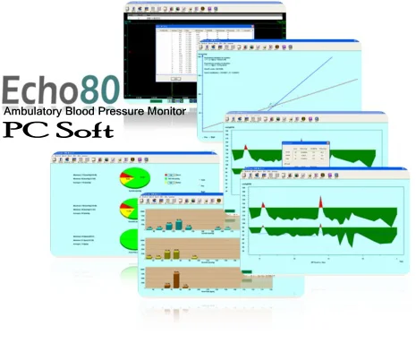 Software de PC para monitor ambulatorio de presión arterial
