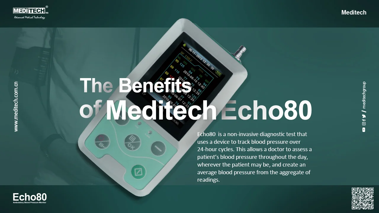 Echo80 Ambulatory presión arterial monitor